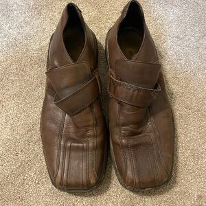 Aldo Men's Brown Leather Loafers size 43